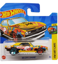 Hot Wheels - ´68 Copo Camaro - Hw Art Cars 5/10 - Hkh49 - Short Card - Gm - Comic Style - Mattel 202