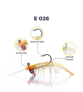 CARETTA SAKURA SHRIMP 6,5G 76Mm E 026