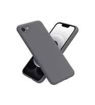 Apple İphone 16e Kılıf First Silikon - Gri