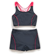 Endeep Kız Çocuk Şortlu Yüzücü Bikini Takımı