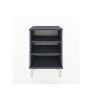 Arges Komodin 2 Raflı 44x30x64 Antrasit-Antrasit