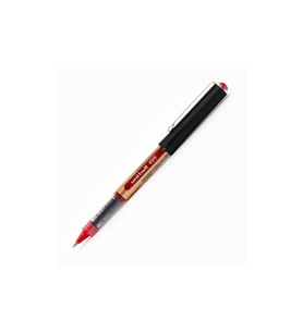 Uni-Ball Roller Kalem 10 Eye Broad Jel Bilye Uç İmza Kalemi 1.0 MM Kırmızı UB-150