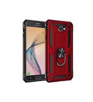 Samsung Galaxy J7 Prime Uyumlu Kılıf Zore Vega Kapak (Kırmızı)