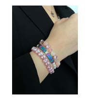 Özel Tasarım 3 Adet Doğal Taş Bileklik  Handmade