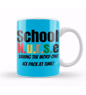 Nurse Gift İdea Funny Saying Quote  Nursing Medical Kupa Bardak Porselen