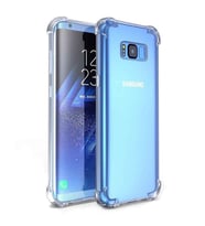 Samsung Galaxy S8 Shock Absorbing Darbe Emicili Şeffaf Silikon Kılıf