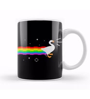 Honk Goose Nyan Cat Kupa Bardak Porselen