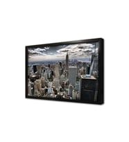 New York Şehir Çerçeveli Mdf Tablo