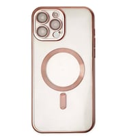 Newface Apple iPhone 14 Pro Kılıf Kross Magneticsafe Kapak - Rose