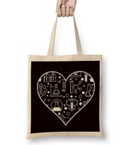 Chemistry Science Heart Chemist Scientist Pharmacist Clinic Bez Çanta Uzun Saplı