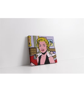 Marliyn Monroe Soyut Resim