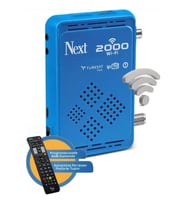 Next 2000 Dahili Wi-Fi S Çanaklı - Çanaksız Full Hd Uydu Alıcısı (Mavi)