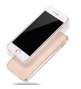 Apple iPhone 7 Uyumlu Kılıf Zore Enjoy Kapak (Renksiz)