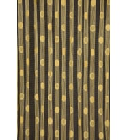 KÜÇÜK PUANLI MODEL CİVCİV SARISI RENK HAZIR İP PERDE 300*270 cm