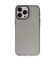 Apple İphone 15 Pro Max Kılıf Modos Metal Kapak - Siyah