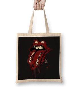 The Rolling Stones Bez Çanta Uzun Saplı