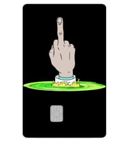 Kart Kaplama Sticker Banka Kredi Kartı Kaplama Stickeri Kredi Kartı Etiketi MDL 324