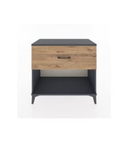 Hyperion Şifonyer Tek Çekmeceli 88x44x80 Antrasit-Çam