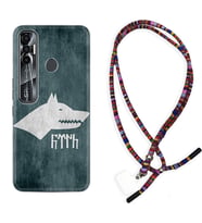 Tecno Spark 6 6 Go 8C 8 Pro 7 7 Pro Kılıf Boyun Asklı Rasta Silikon Göktürk 2 1411