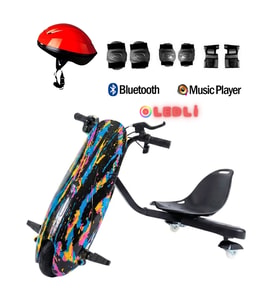 Citymate Drift Car Elektrikli Kaykay Bluetooth Dirift Kar Hoverboard Scooter + Koruma Ekipmanı D33