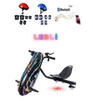 Citymate Drift Car Elektrikli Kaykay Bluetooth Dirift Kar Hoverboard Scooter + Koruma Ekipmanı D33