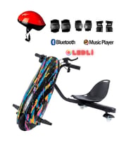 Citymate Drift Car Elektrikli Kaykay Bluetooth Dirift Kar Hoverboard Scooter + Koruma Ekipmanı D33