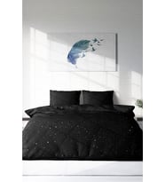 Nevresim Takımı %100 Doğal Pamuk Çift Kişilik 3d Digital Starly Night