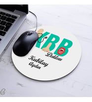 İsimli KBB Dokturu Temalı Yuvarlak Mousepad