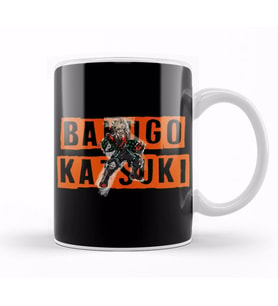 Katsuki Bakugo My Hero Academia Kupa Bardak Porselen