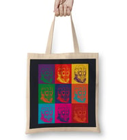 Star Lord Guardians of the Galaxy Andy Warhol Style Bez Çanta Uzun Saplı