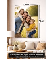 Kişiye Özel Fotoğraflı Kanvas Tablo Duvar Dekoru (50X70)