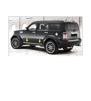 Dodge Nitro Krom Yan Kapı Çıtası 4 Kapı 2007 Üzeri P. Çelik