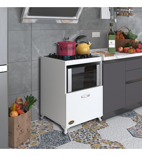 Kenzlife ocak dolabı demi byz 85*60*57 mutfak modül mini fırın  ankastre ocak için