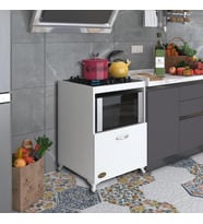 Kenzlife ocak dolabı demi byz 85*60*57 mutfak modül mini fırın  ankastre ocak için
