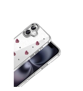İphone 16 Plus Fiyonk Desenli Kapak - Desen 3