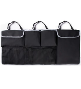 EtaShop Su Geçirmez Araç Bagaj Organizeri 3 Askılı Arka Koltuk Düzenleyici Çok Cepli Bagaj Düzenleyi