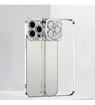 ALLY Fashion Series iPhone 12 Pro Kılıf Renkli Kenar Lazer Çerçeveli Silikon Kı - EEEEEE5707-3