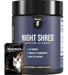 Süper Night Shred Nighttime Fat Burner 60 Caps + 1 Hediyeli Jel