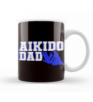 Aikido Dad Father Fighter Martial Arts Fight Self Defense Kupa Bardak Porselen