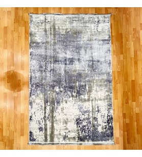 Gri Eskitme Desenli Modern 160 X 230 Yün Halı