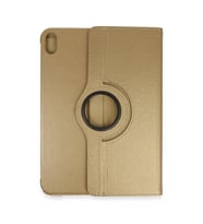 Apple İpad 2022 10.9 (10.nesil) Kılıf 360 Tablet Deri Kılıf - Gold