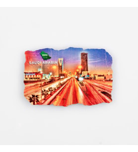 Suudi Arabistan Fresco Magnet (Karışık)