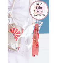 Plaj Çantası Feminine Red