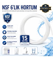 Nsf 6’Lık Su Arıtma Hortumu 15 Metre 608696155
