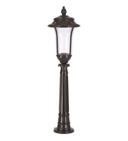 AVONNI BSU-68027-BSY-B Siyah Boyalı Dış Mekan Aydınlatma E27 Aluminyum Akrilik Cam 28cm