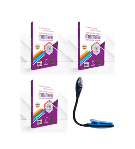 Karekök Yayınları TYT Matematik Modüler Piramit Sistemiyle Konu Anlatımlı +Soru 1-2-3.Kitap + Kitap Okuma Işığı Hediye (Çok Renkli)