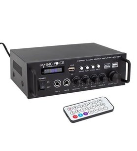 MagicVoice MV-520 Dijital Karaoke Mikser Amfi