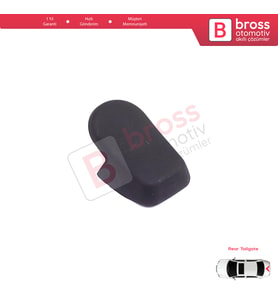 Porsche Cayenne MK1 E1 9PA 955 957 2002-2010 95562832003 İçin Arka Silecek Kolu Kapağı