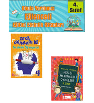 Ata 4.Sınıf Okula Yardımcı Zeka Oyunları ile Derslerimi Öğreniyorum- Neşeli Matematik Öyküleri
