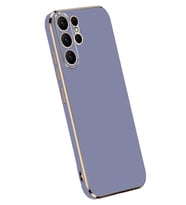 Durukar® Samsung Galaxy S24 Ultra Kılıf Volet Silikon - Mavi